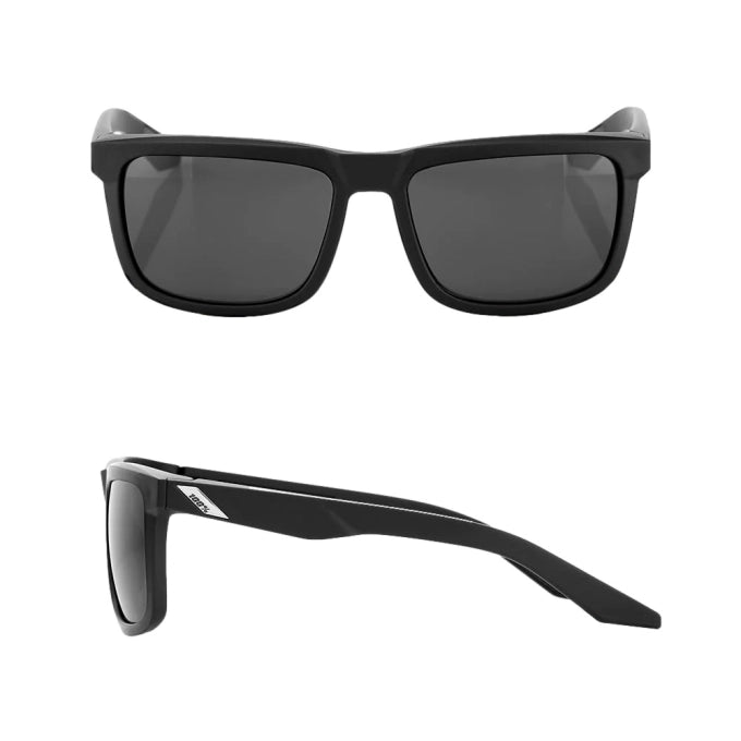 100% Anteojos Blake - Soft Tact Black - Smoke Lens - Rideshop