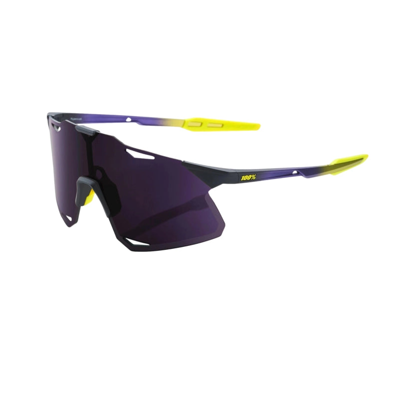 100% Anteojos Hypercraft - Matte Metallic Digital Brights- Dark Purple Lens - Rideshop