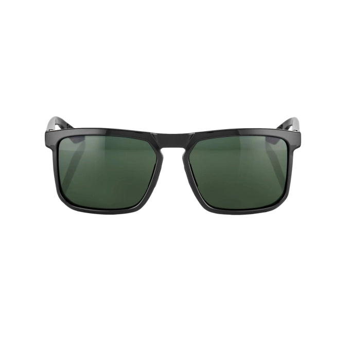 100% Anteojos Renshaw - Gloss Black - Grey Green Lens - Rideshop