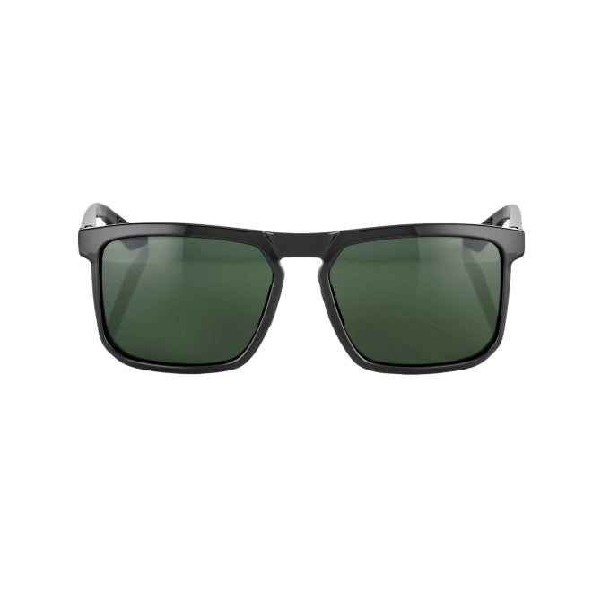100% Anteojos Renshaw - Gloss Black - Grey Green Lens