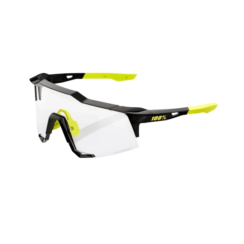 100% Anteojos Speedcraft - Gloss Black - Photochromic Lens - Rideshop