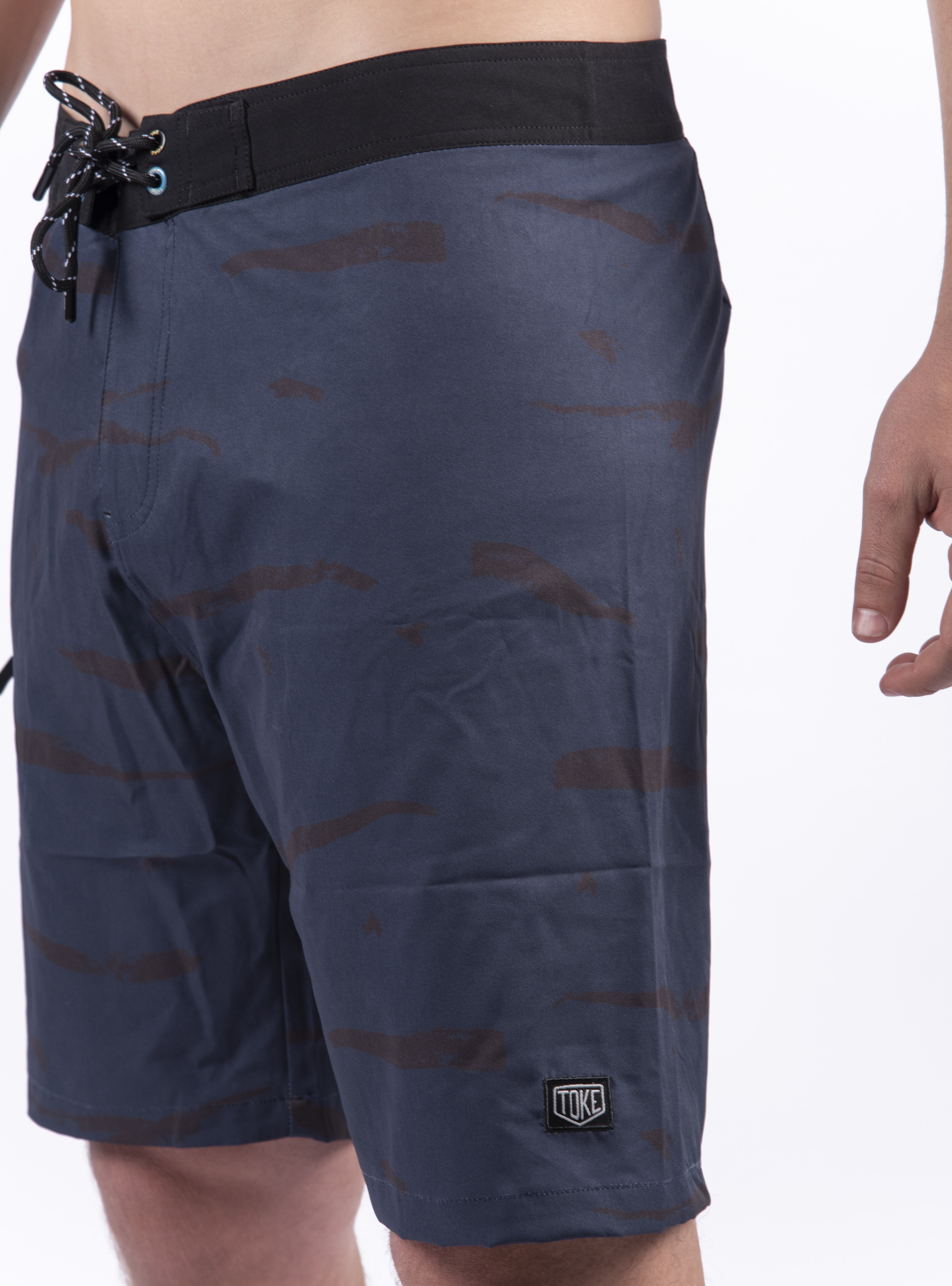 Traje De Baño Azul Marino Hombre Toke