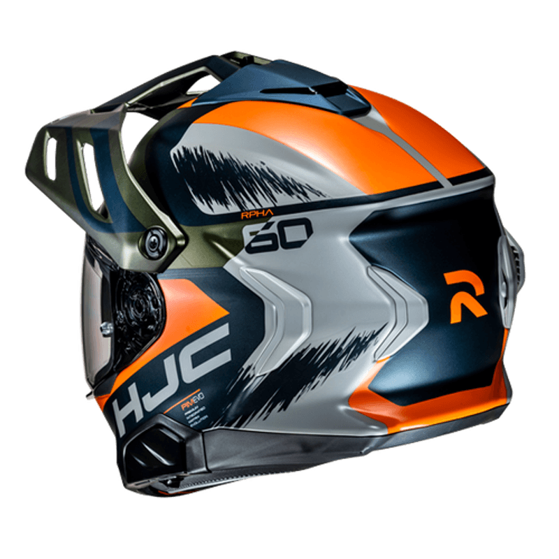 Casco HJC RPHA 60 Quid MC47SF Verde Naranjo