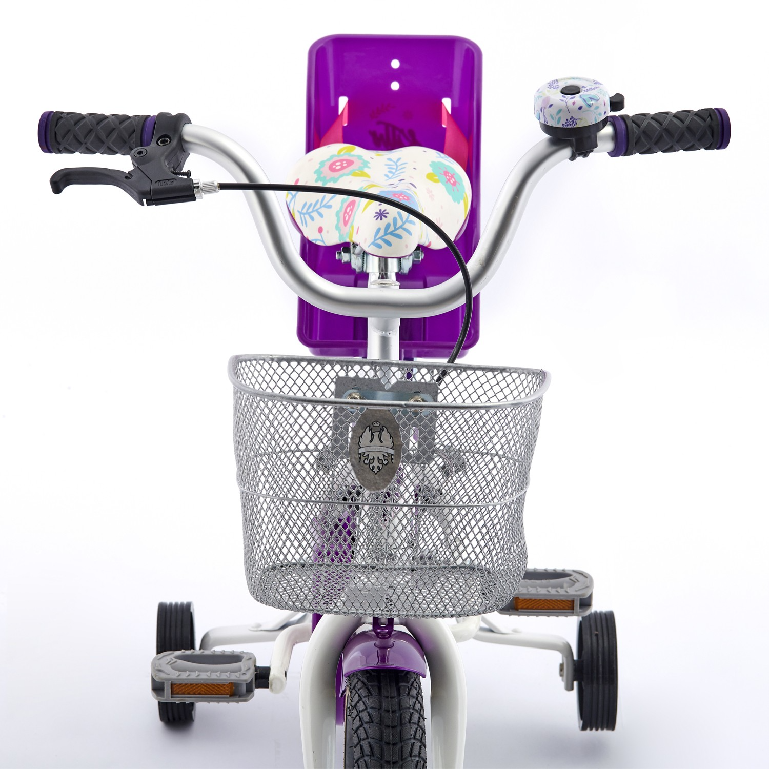 BICICLETA BIANCHI KITTY 12 BLANCO / LILA