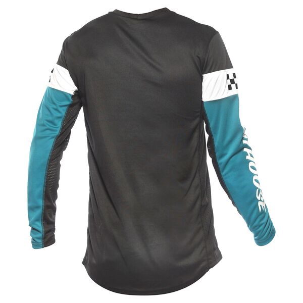Jersey Fasthouse Grindhouse Akin Azul Negro