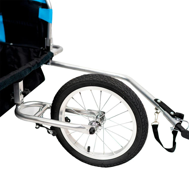 Carro Arrastre Trailer para Bicicletas 2 Niños BeRide