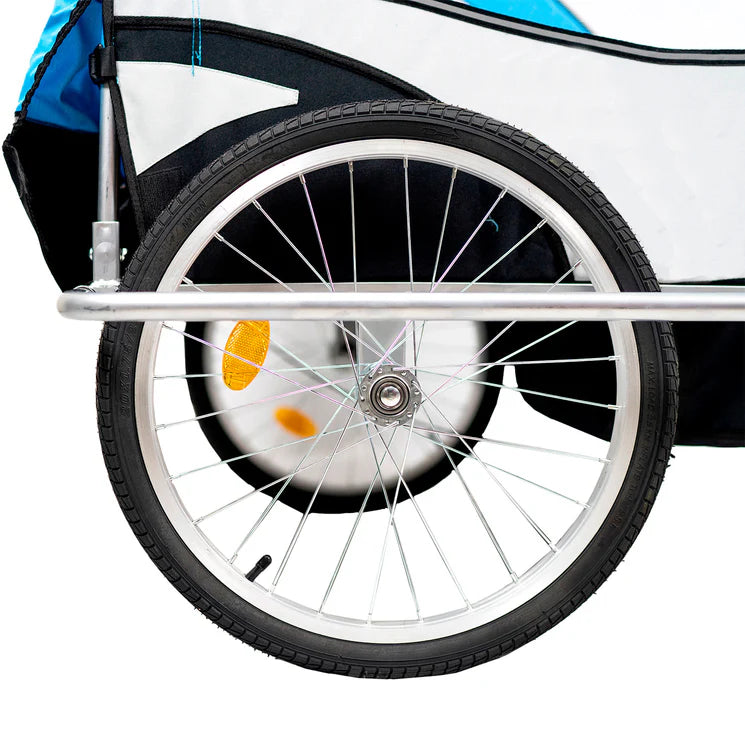 Carro Arrastre Trailer para Bicicletas 2 Niños BeRide