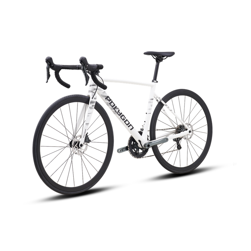 Polygon Bicicleta Ruta Strattos S4D WHITE/BLK - Tiagra 10v