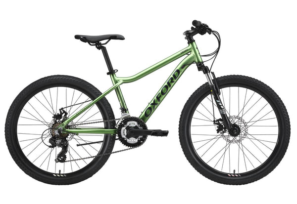 Bicicleta Infantil Oxford Drako Aro 24 Suspensión Verde