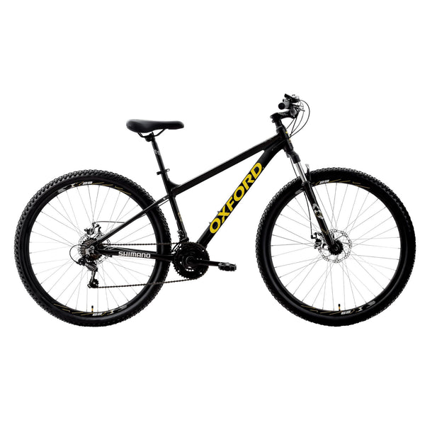 Oxford Bicicleta Everest 21V Negro/Amarillo - Rideshop