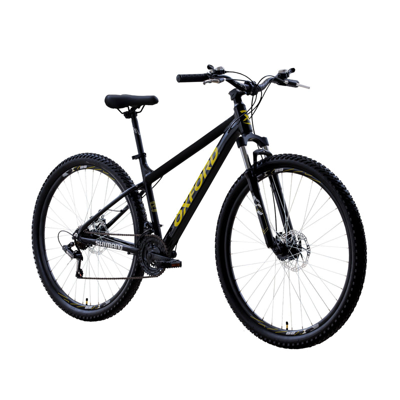 Oxford Bicicleta Everest 21V Negro/Amarillo - Rideshop