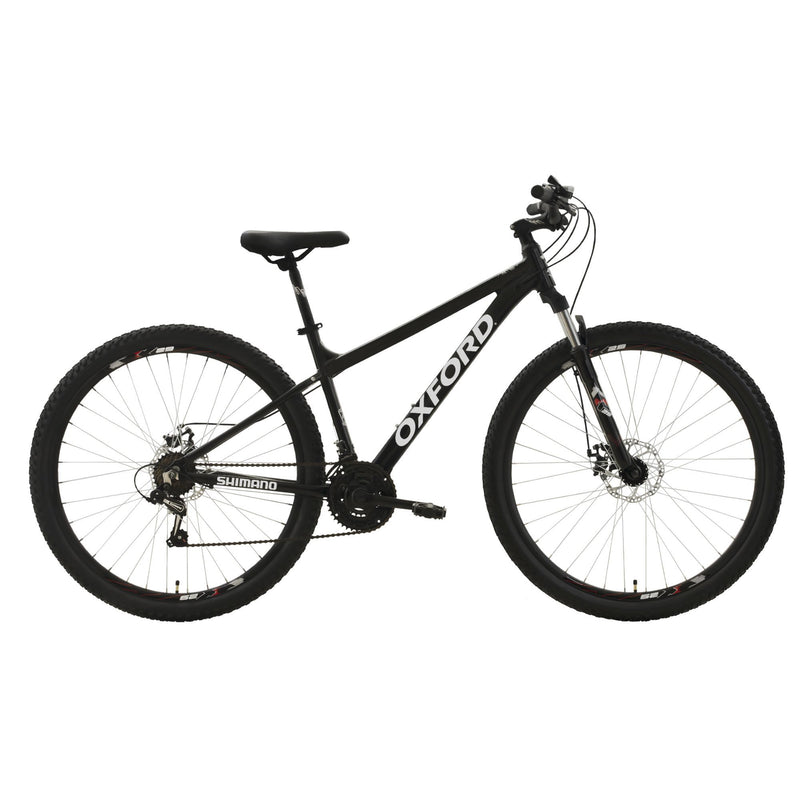 Oxford Bicicleta Everest 21V Negro/Blanco - Rideshop