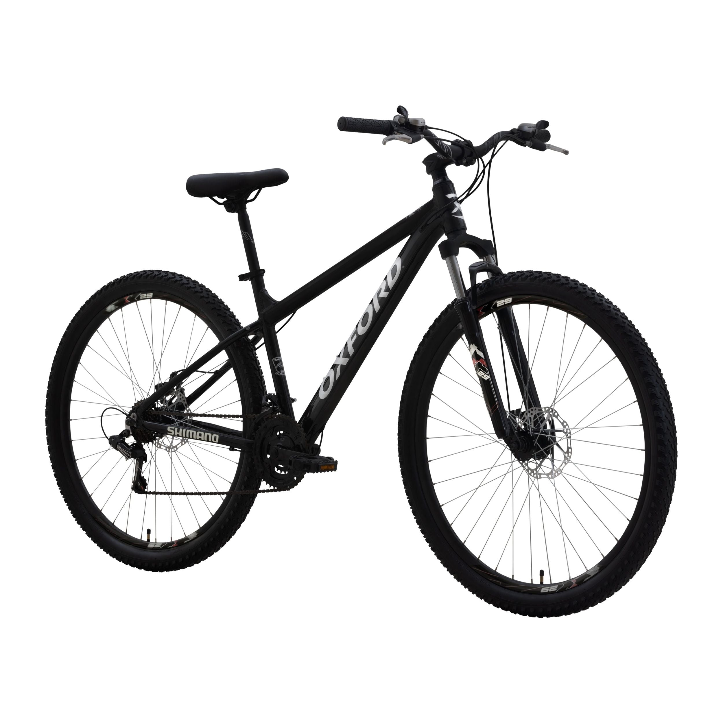 Oxford Bicicleta Everest 21V Negro/Blanco