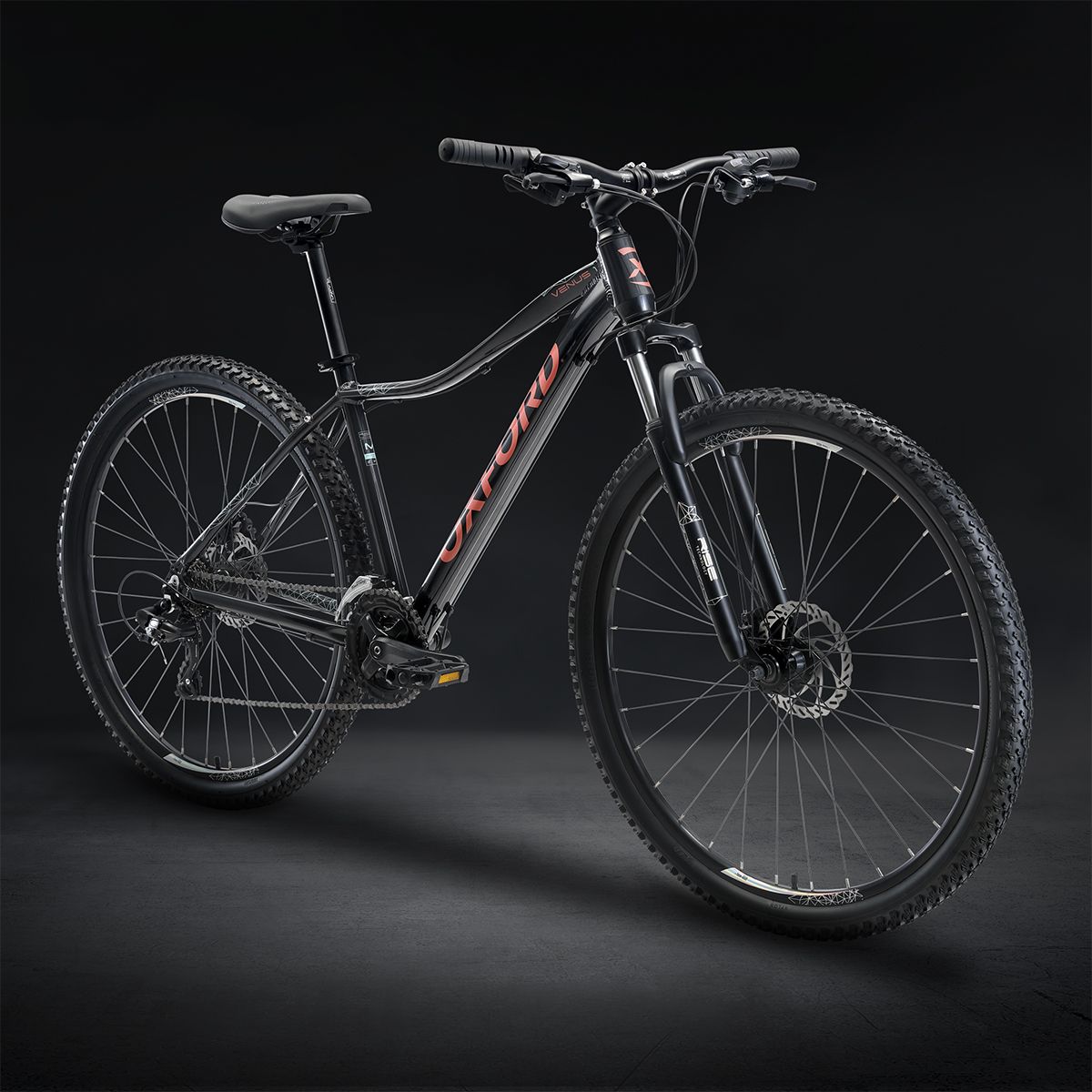 Oxford Bicicleta Aro 29 Venus 1 Negro Coral - Rideshop