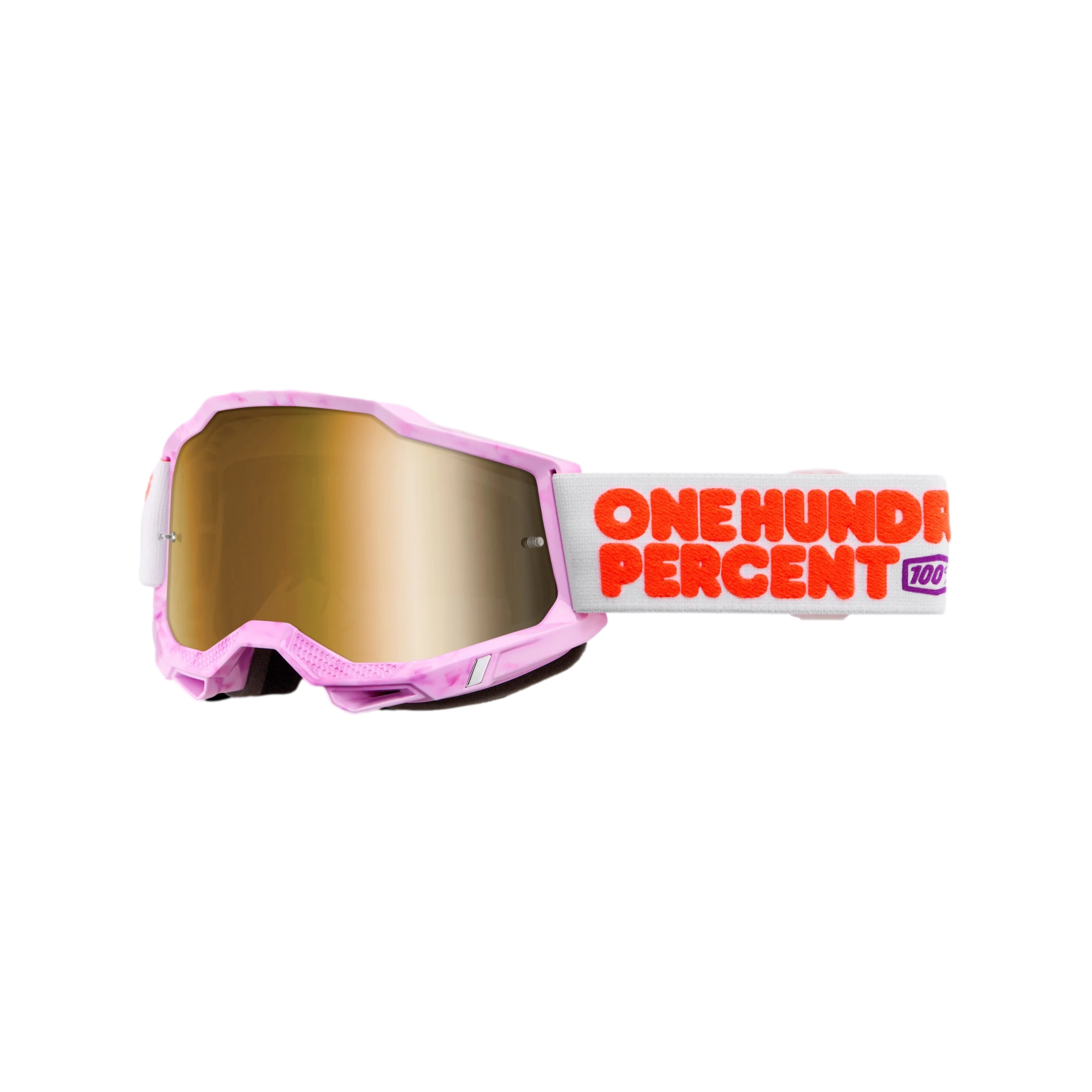 Antiparra 100% Accuri 2 Goggle Hundreds Mirrors True Gold Lens