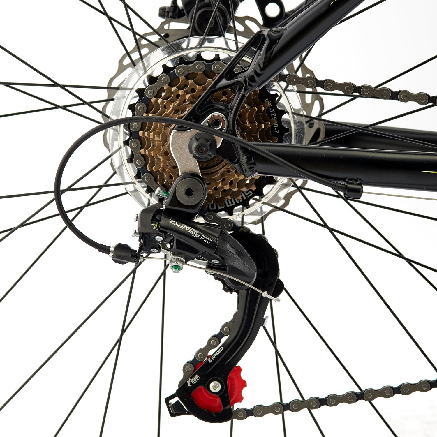 BICICLETA BIANCHI STONE MOUNTAIN 29 NEGRO SEMI MAT/AMARILLO