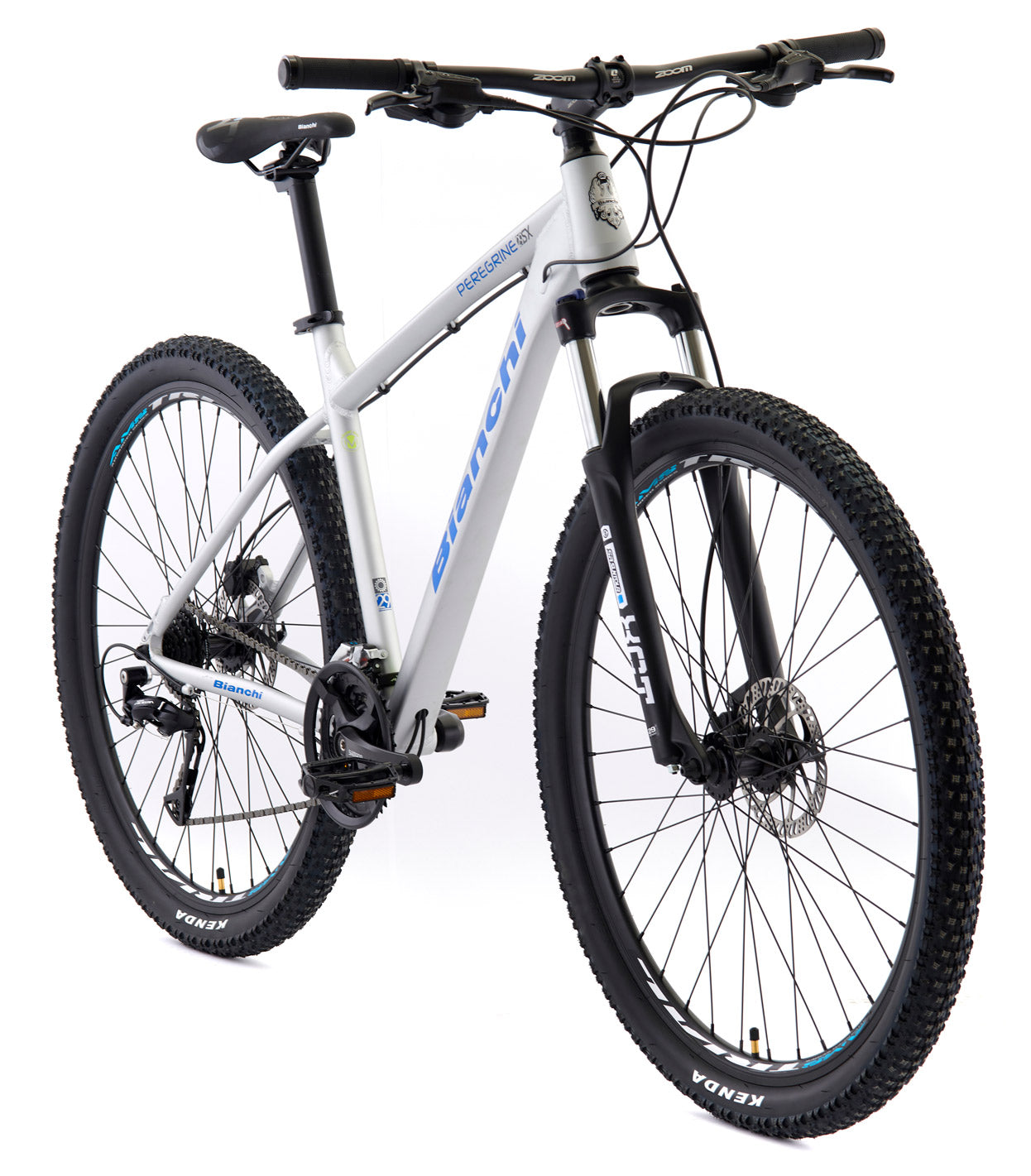 BICICLETA BIANCHI PEREGRINE 29 PLATA SEMI MATTE