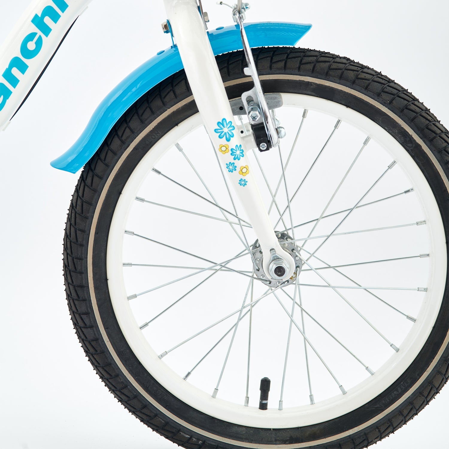 BICICLETA BIANCHI KITTY 16 BLANCO / CELESTE