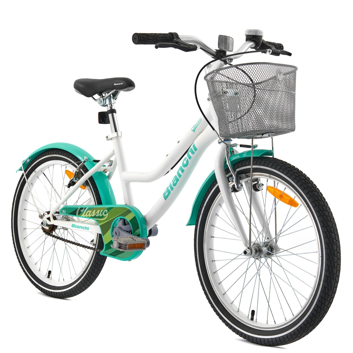 BICICLETA BIANCHI  CLASSIC 20 GIRL BLANCO / VERDE CLARO