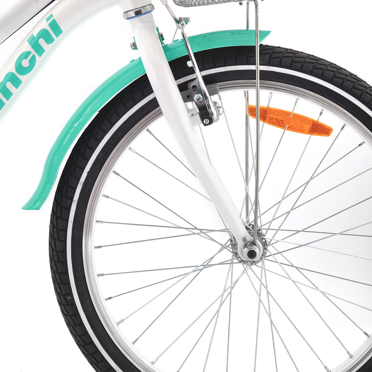 BICICLETA BIANCHI  CLASSIC 20 GIRL BLANCO / VERDE CLARO