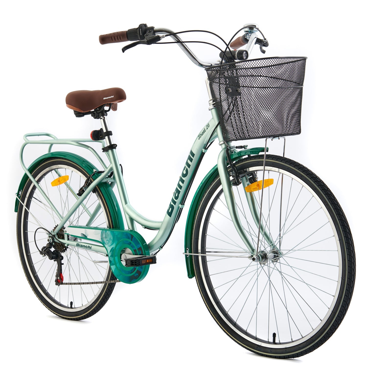 BICICLETA BIANCHI STREET 26 LADY VERDE CLARO