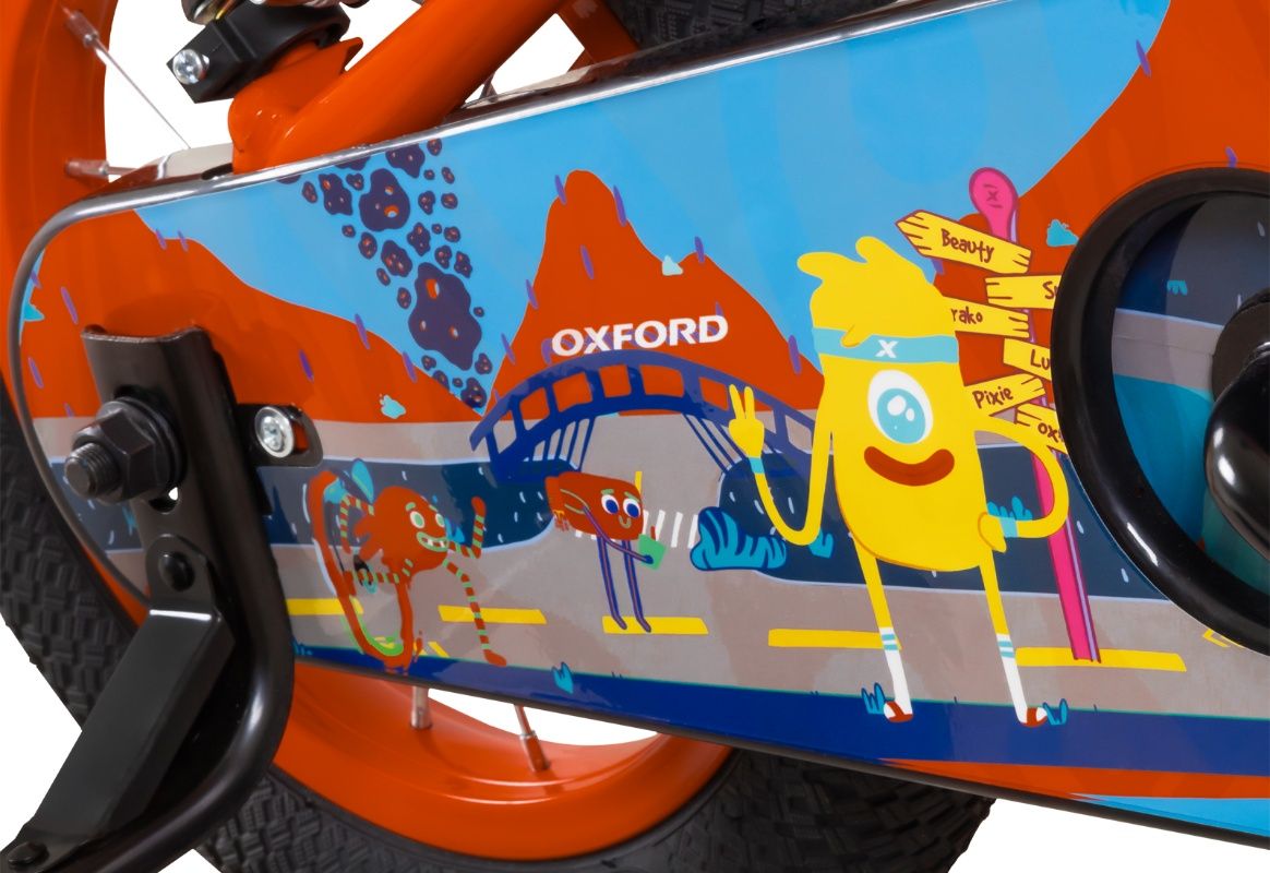 Bicicleta de Niño Oxford Spine 12 1v Naranja
