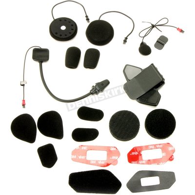 Kit De Abrazadera De Montaje Para Casco Sena Spider ST1 (color Negro) – Sistema Original Para Intercomunicador