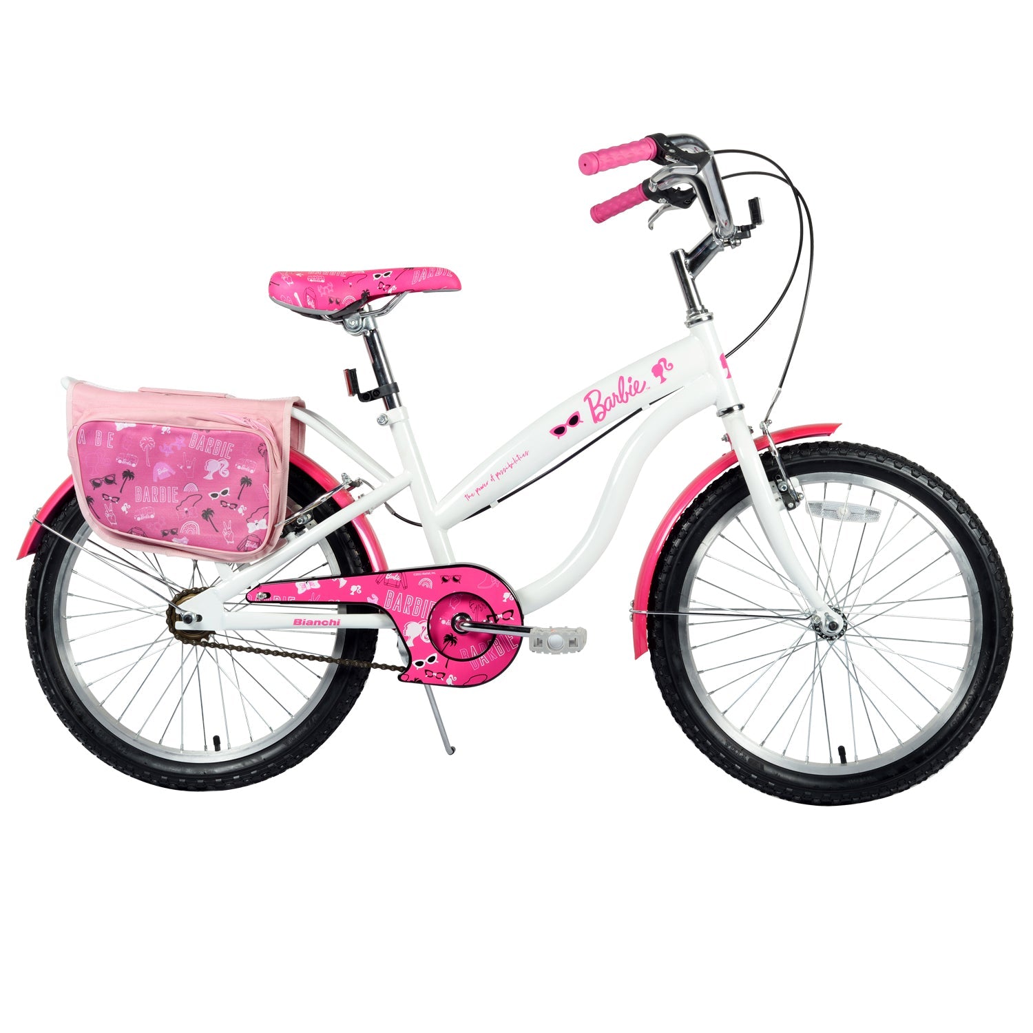 BICICLETA BARBIE 20 BLANCO