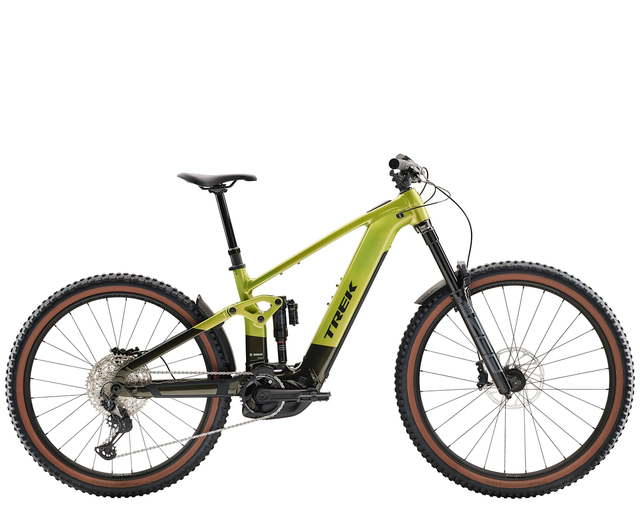 Bicicleta Eléctrica MTB Trek Rail+ 8 Gen 5 Verde