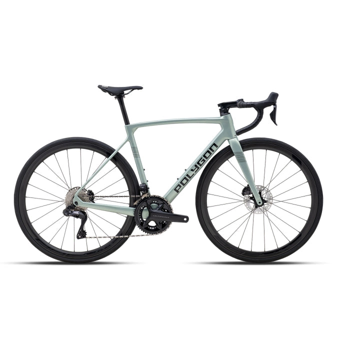 Polygon Bicicleta Ruta Strattos Carbon S8X SAGE GREEN - ULTEGRA DI2 12V