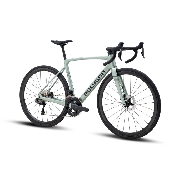 Polygon Bicicleta Ruta Strattos Carbon S8X SAGE GREEN - ULTEGRA DI2 12V