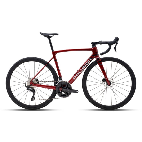 Polygon Bicicleta Ruta Strattos S7D RED/BLK