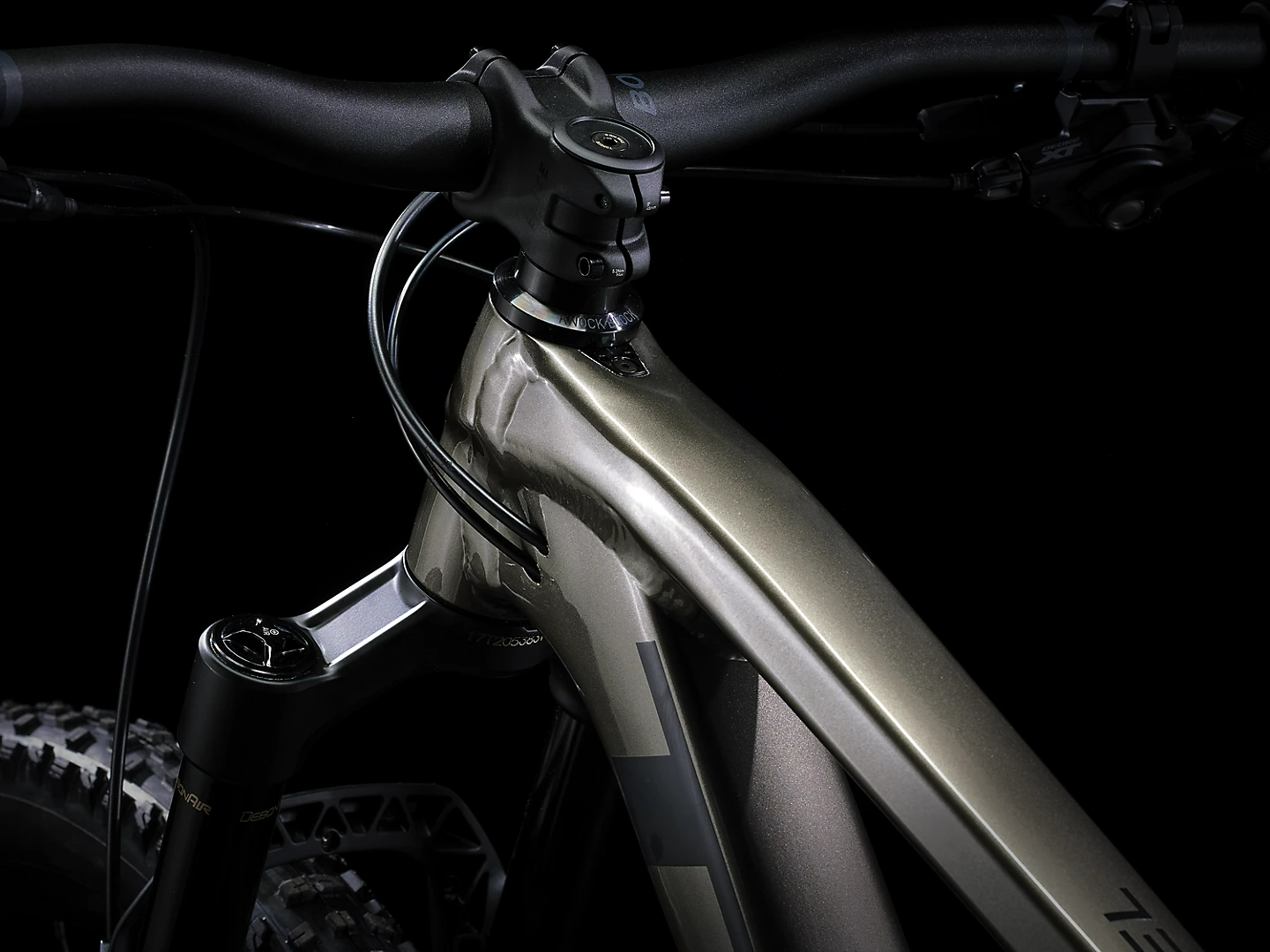 Trek Bicicleta Top Fuel 8 XT Gris - Rideshop