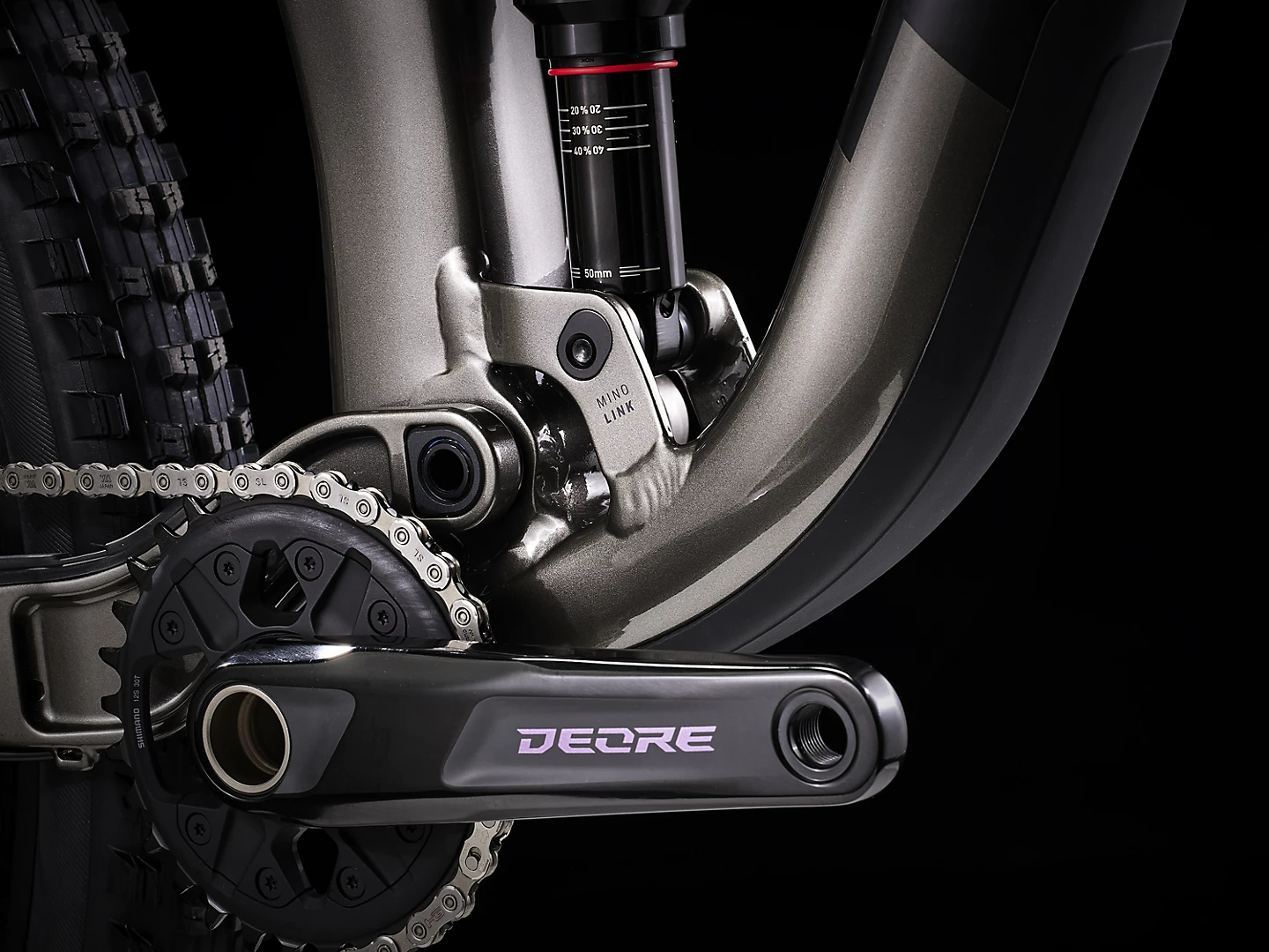 Trek Bicicleta Top Fuel 8 XT Gris - Rideshop