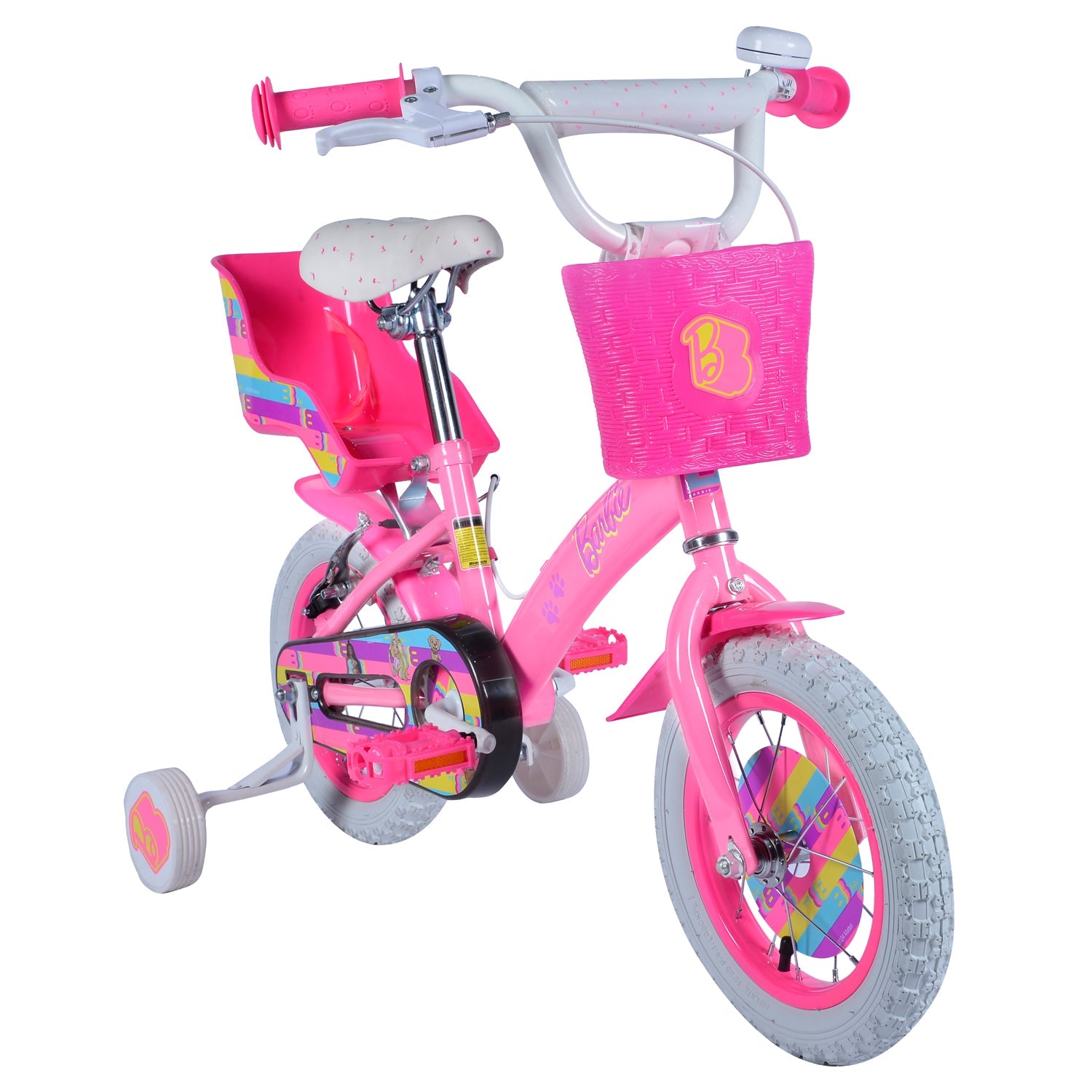 Bicicleta Barbie 12 rosada