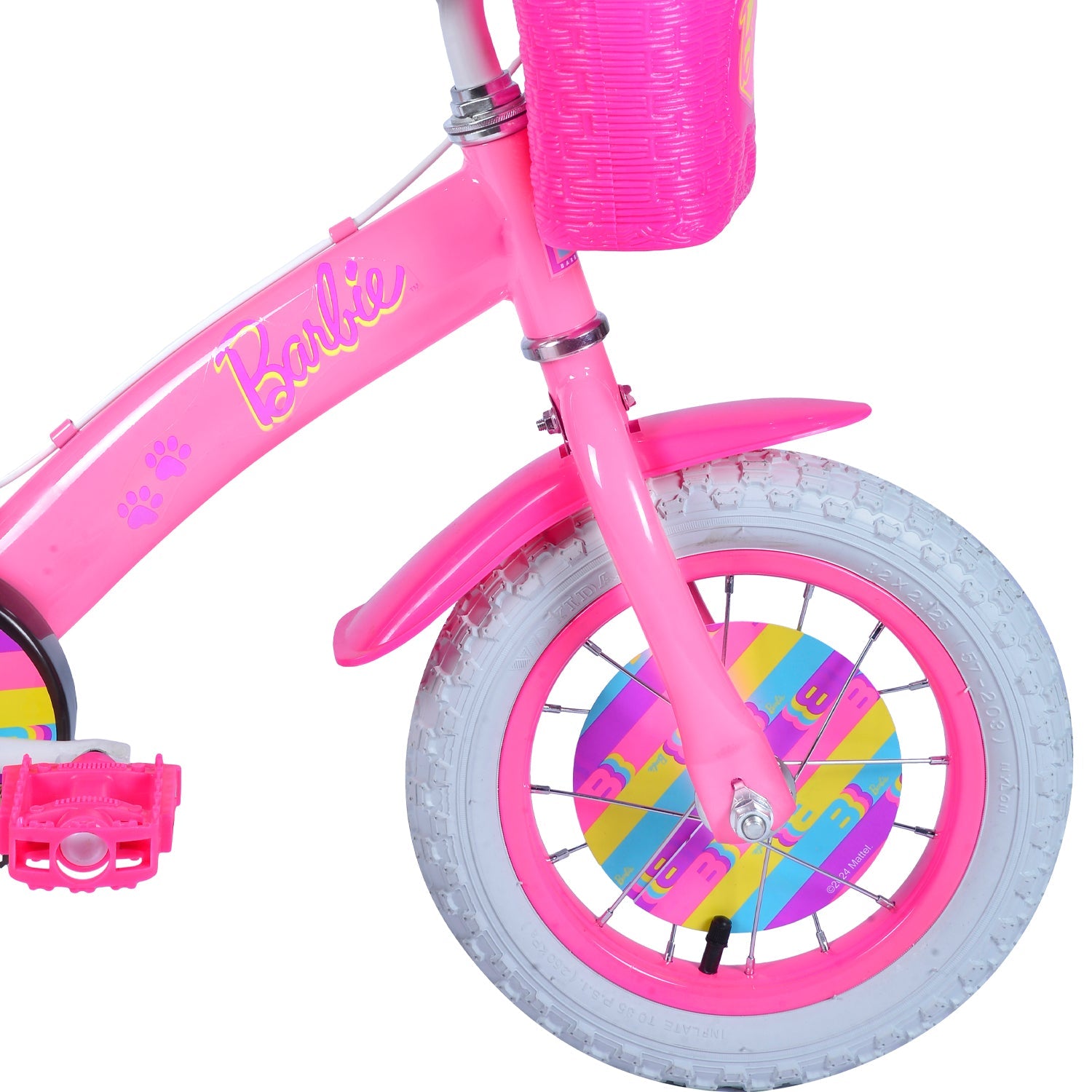 Bicicleta Barbie 12 rosada