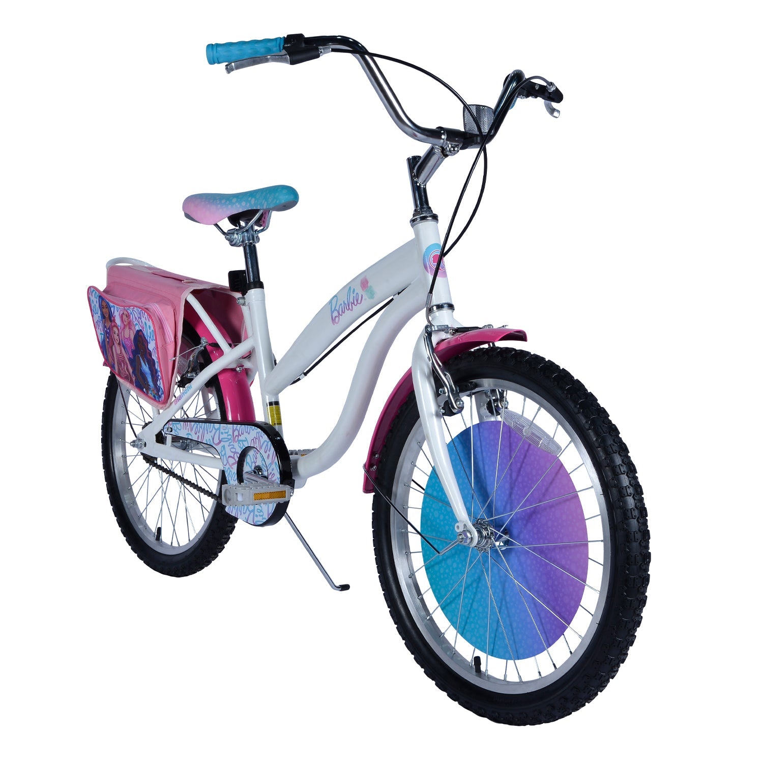 BICICLETA BARBIE 20 BLANCO