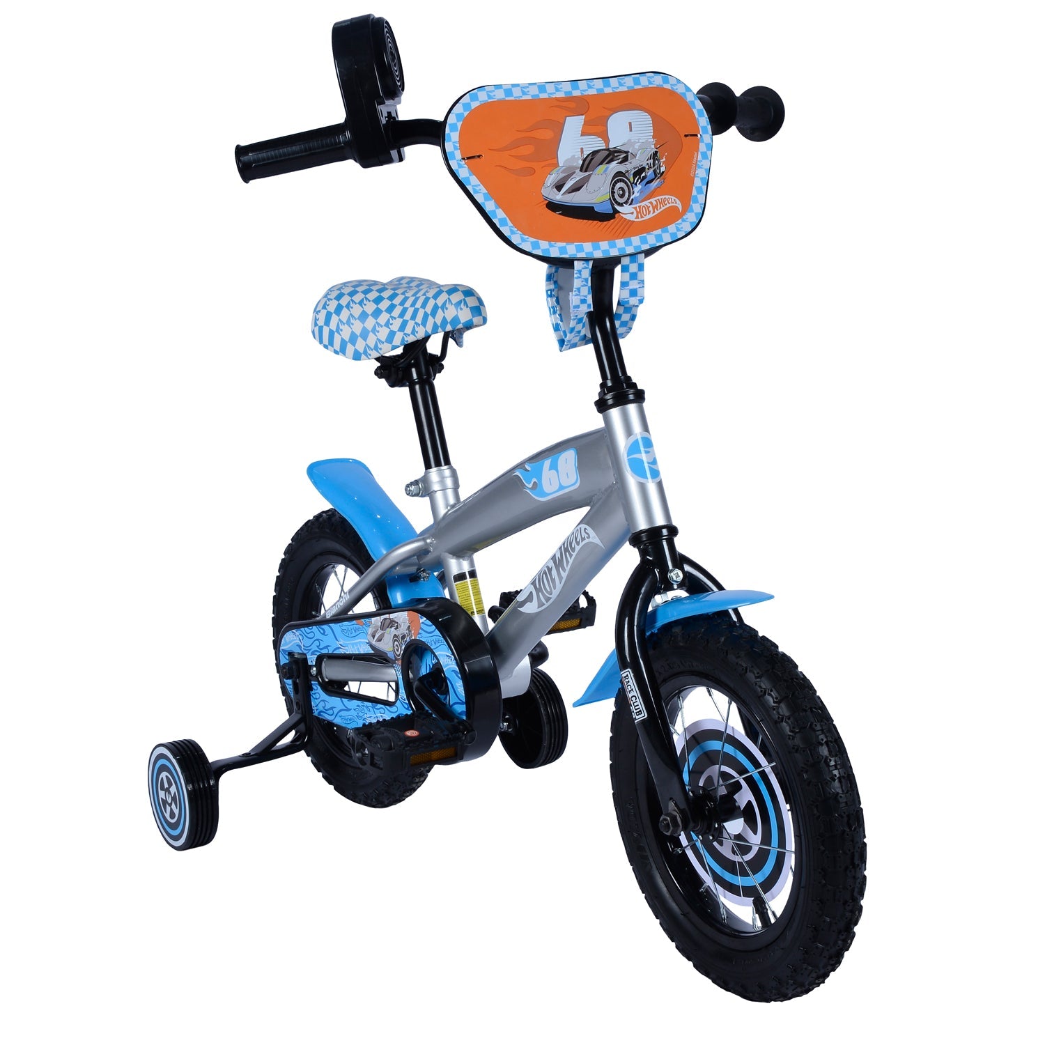 BICICLETA HOTWHEELS 12 PLATA