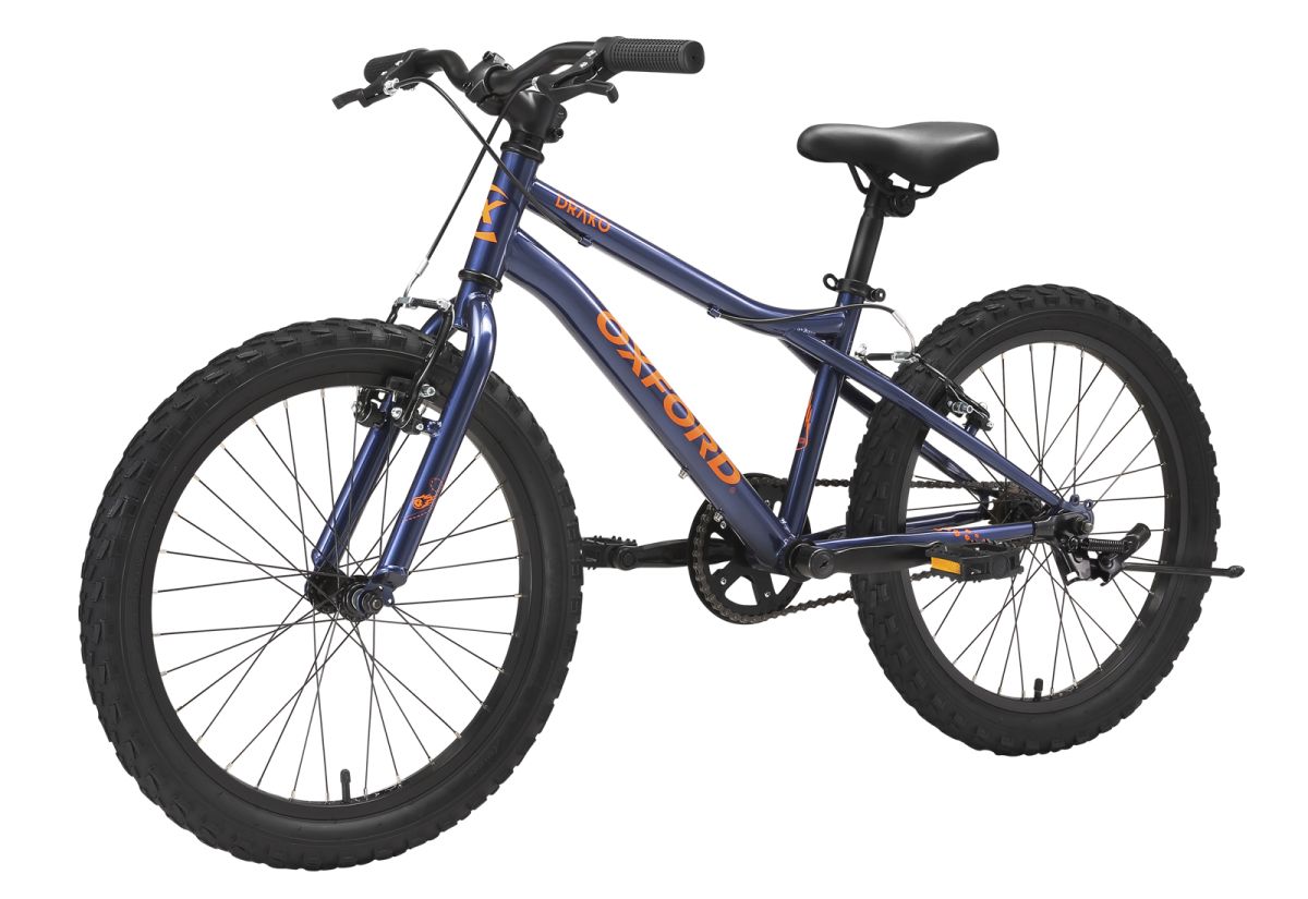 Bicicleta Infantil Oxford Drako Aro 20 Azul