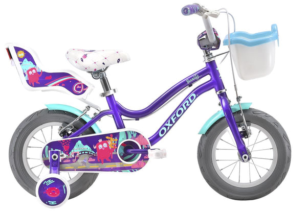 Oxford Bicicleta Infantil Beauty Aro 12 Morado