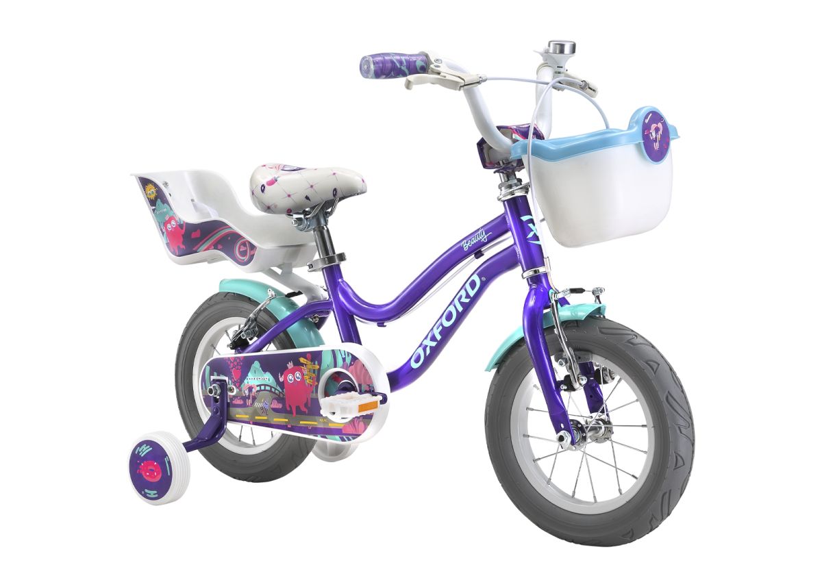 Oxford Bicicleta Infantil Beauty Aro 12 Morado