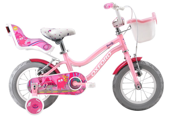 Oxford Bicicleta Infantil Beauty Aro 12 Rosado