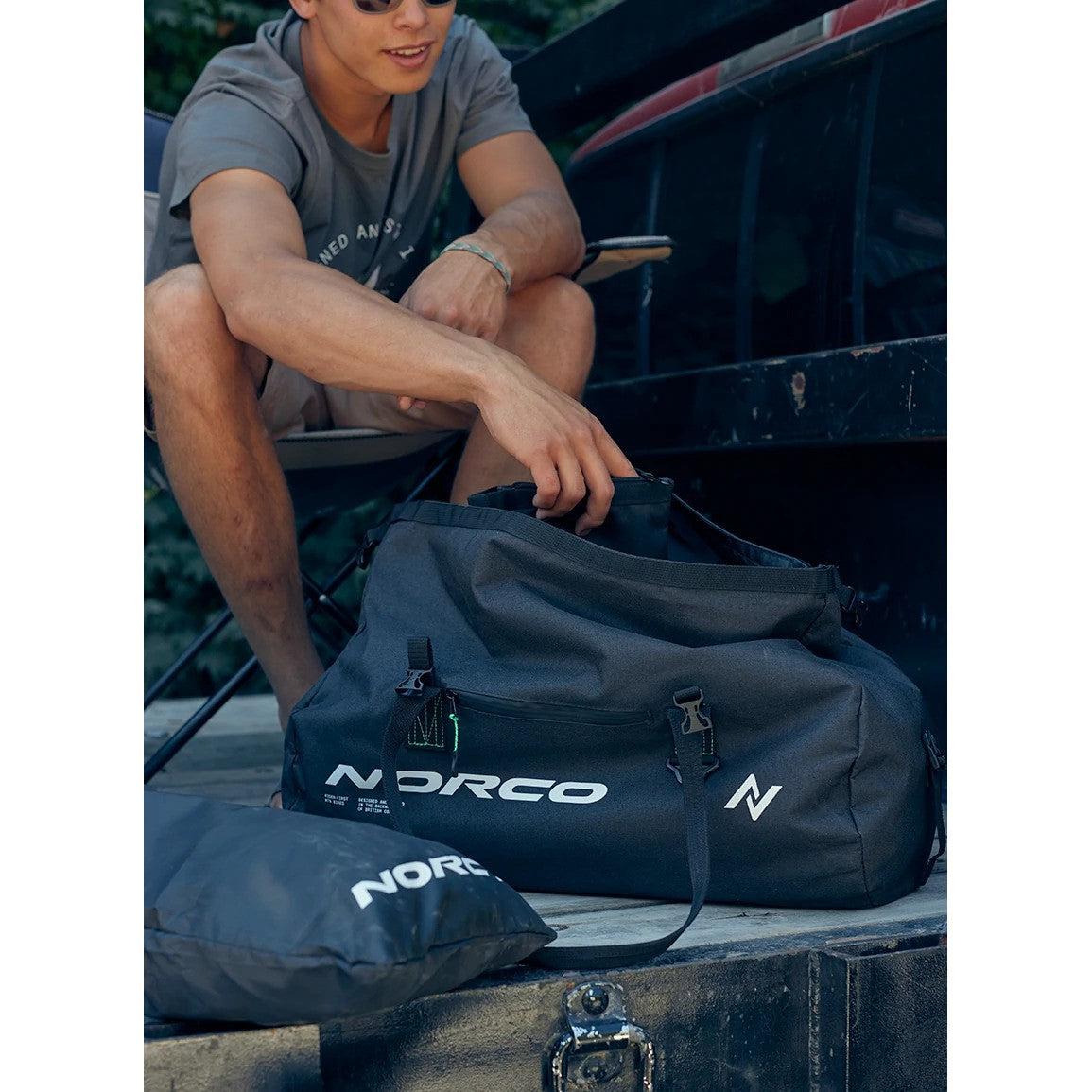 Polera Lifestyle Backwoods Seal Gris Norco
