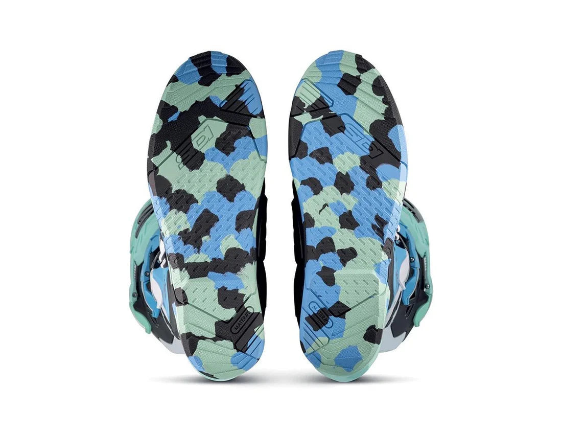 Bota de Moto Sidi Crossair X Messy Cyan