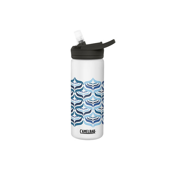 Botella Camelbak Eddy+ 600 ml Acero Inoxidable Aislado Blanco