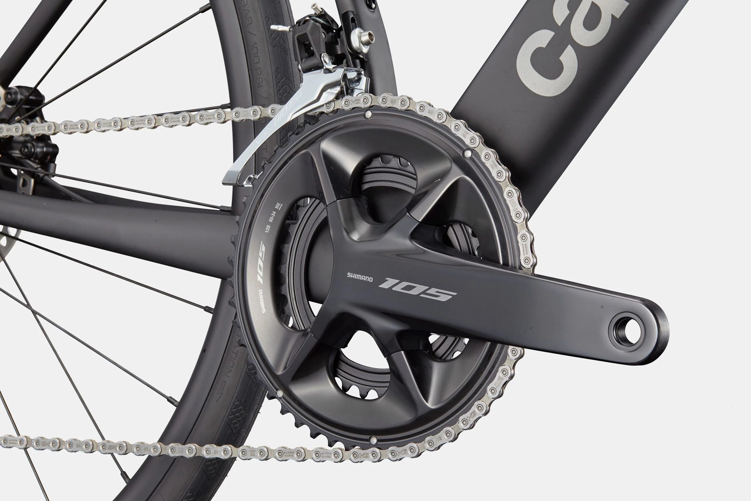 Bicicleta Ruta Cannondale 700 Synapse Carbon 5 Negro