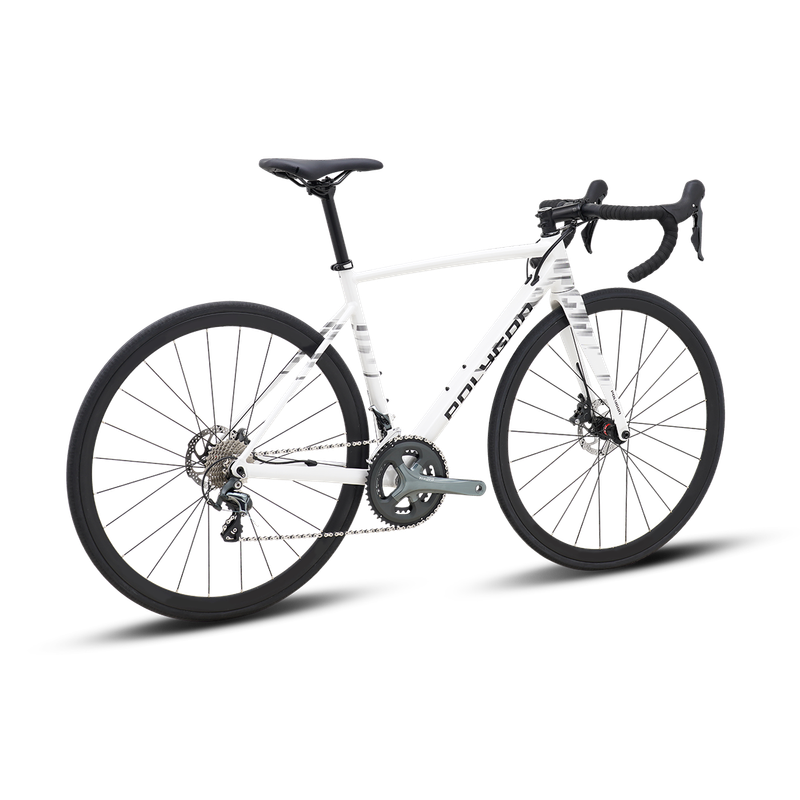 Polygon Bicicleta Ruta Strattos S4D WHITE/BLK - Tiagra 10v