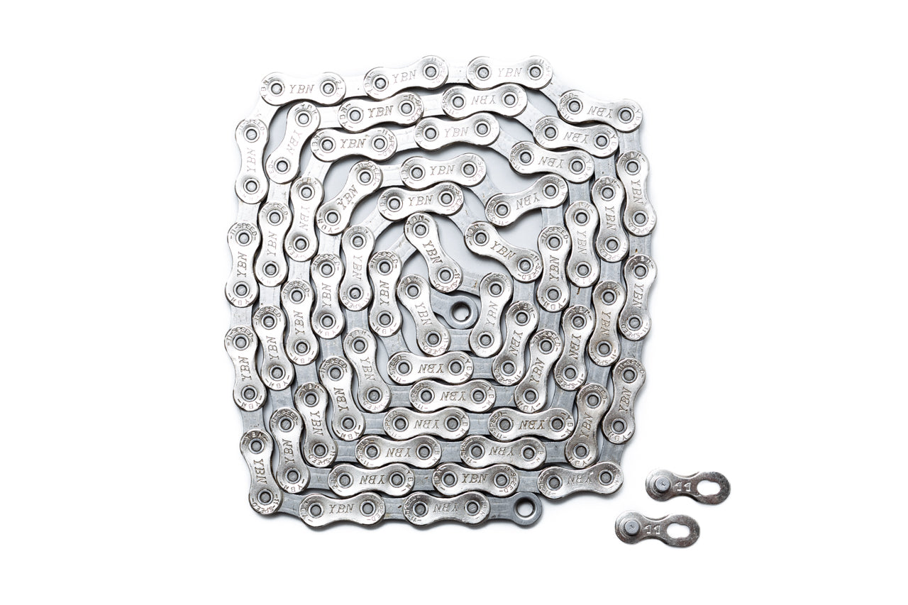 CADENA YBN E-BIKE 11V S11 S2 SILVER 136L - Rideshop