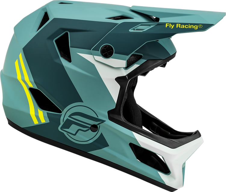 Casco Bicicleta Fly Racing Rayce Azul Mate 2025