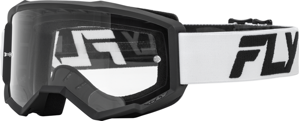 Antiparras Focus Fly Racing Blanco/Negro 2025